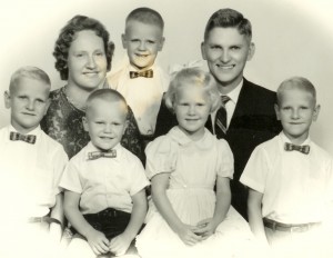 1957 Harding family